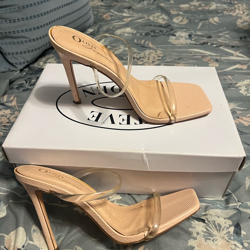 Nude Stiletto Heels